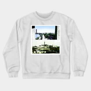 the dual story of Seville photography Crewneck Sweatshirt